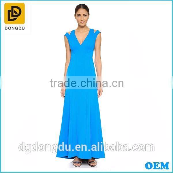 OEM custom alibaba China 2016 manufacturer new style soft elegant ladies formal dress