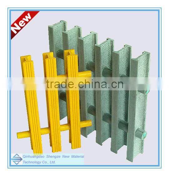 FRP grating/ pultruded grating/ fiberglass I beam conection grille