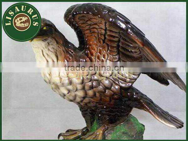Lisaurus-LA Fiberglass outdoor eagle statues for park