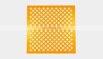 Iron plate perforated metal sheet filter shelving