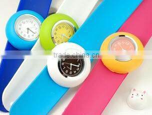 Best price multicolour candy silicone wrist watch