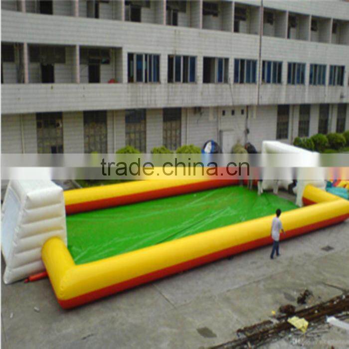 inflatable football field