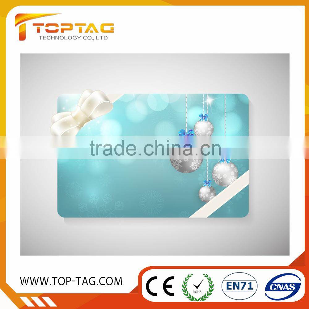 Funny business paper cards / christmas pvc gift cards