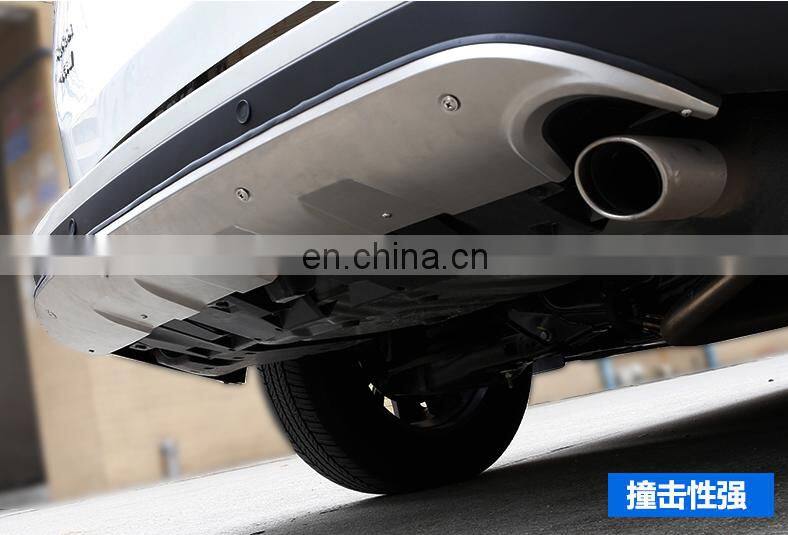 Car accessories stainless steel car front and rear bumper guard board style for toyota rav4 2016