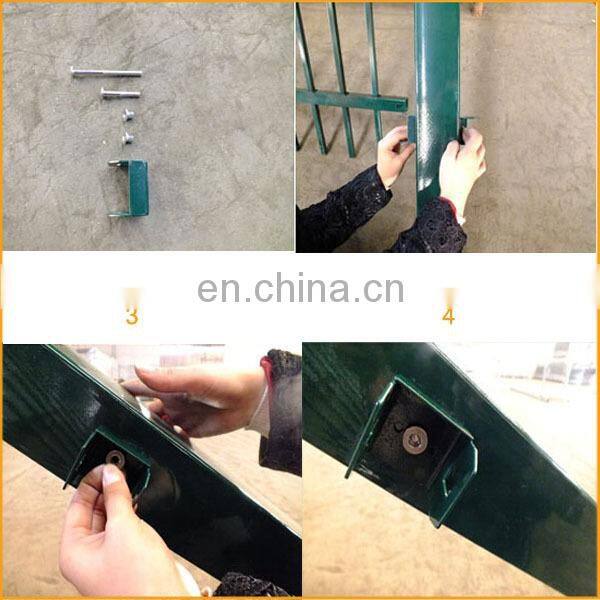 new product security wrought iron fence panels for sale