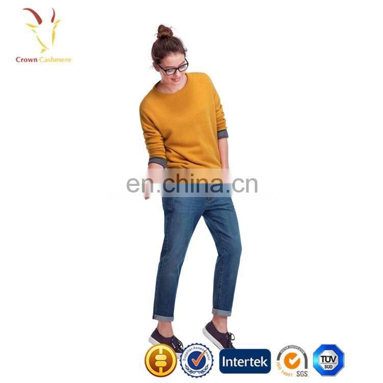 High Quality Oversized Yellow Fzzy Sweater