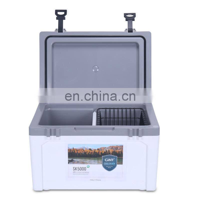 Insulated wholesale Hot selling Eco friendly Outdoor 50L Waterproof Portable cooler box For Camping fishing