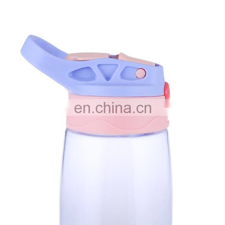 400ml Kids School Outdoor Cute Tritan BPA Free Healthy Plastic Water Bottle