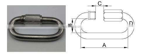 Nickel Plated Quick Link Normal Type