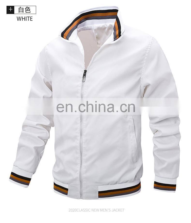 Factory wholesale new style casual jacket for men slim coat spring and autumn men's cloth trend thin men's jacket