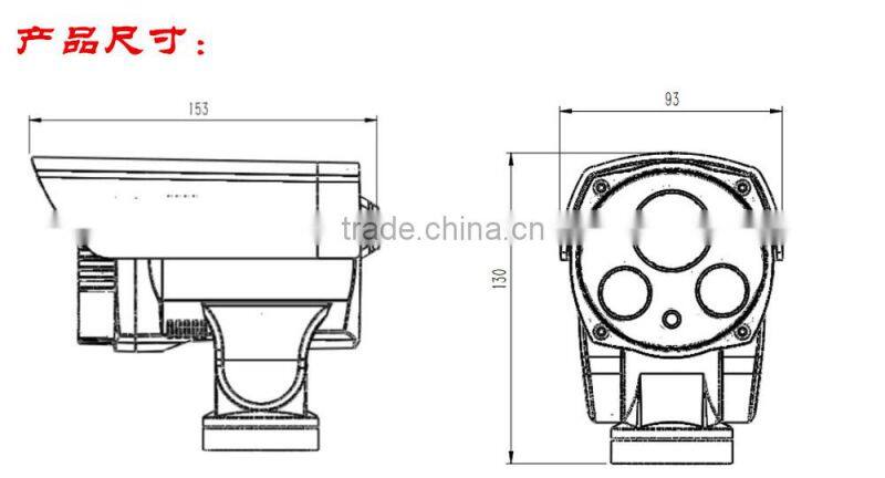 IP66 Waterproof Bullet ptz ip camera Camera, adjust for Pan/Tilt/Zoom,ip camera with prices