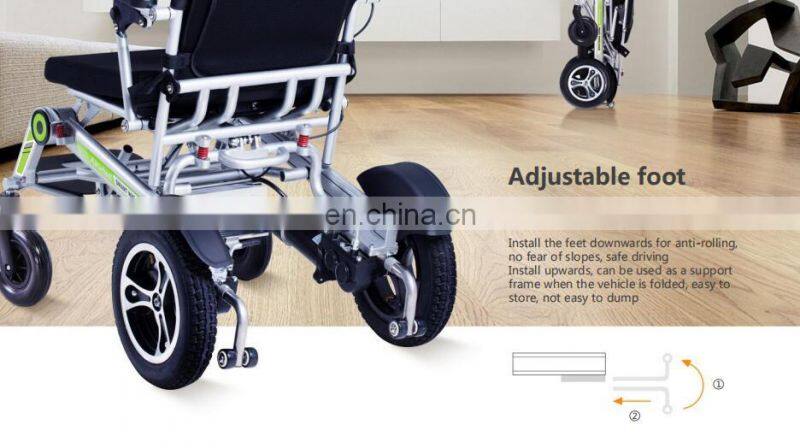 new remote lightweight auto-folding power wheelchair H3T-TY LANTSUN