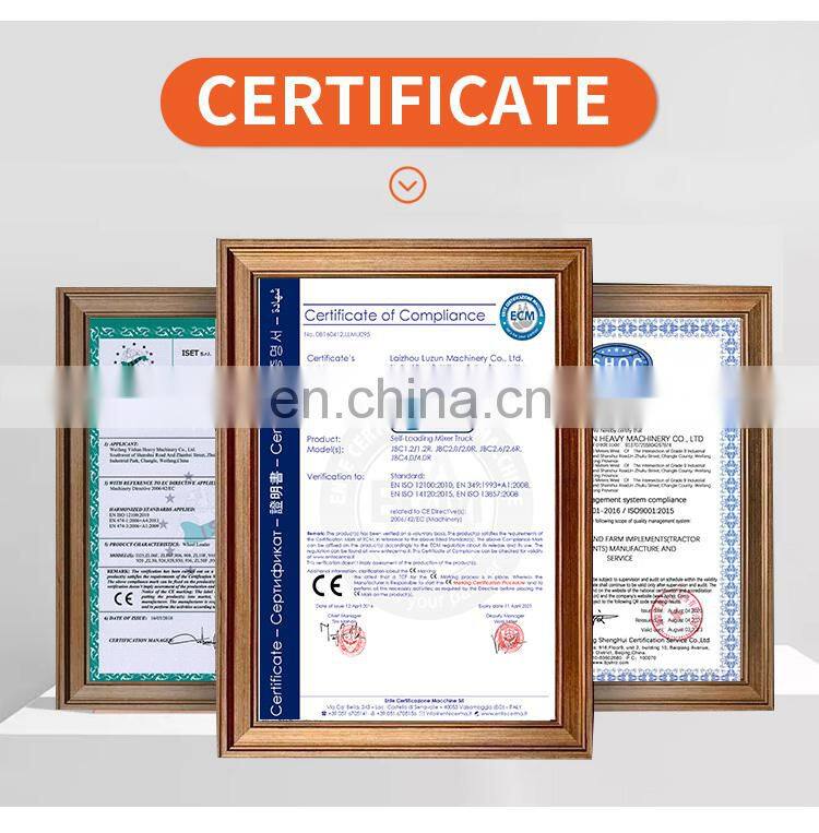 Tractor rear side mower slasher grass cutting machine