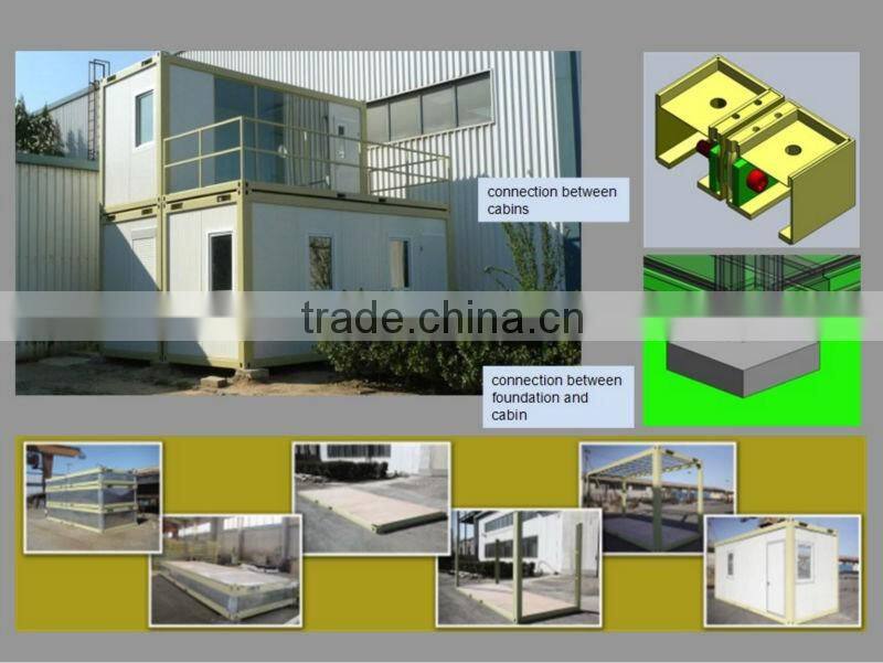1 bedroom mobile homes / container cabin / mobile panel house
