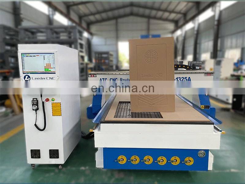 Jinan hot sale cnc vibration cnc router knife cutting machine ATC cnc router for sale