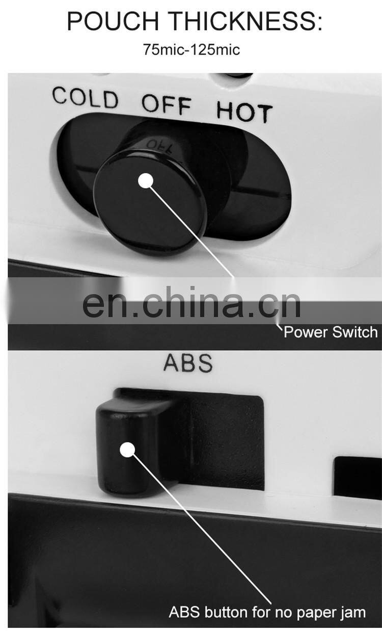 Willing OL387 A3 A4 Size Desktop Office Pouch Laminator Thermal Laminator machine