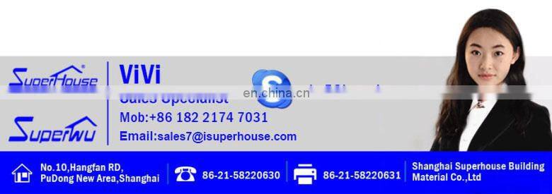 Superhouse City center high level curtain wall window wall screen aluminum tempered glass door window