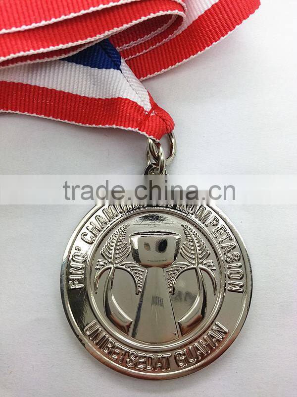 Custom High Quality 2014 gold Award Metal Sport Medals/Souvenir Medals