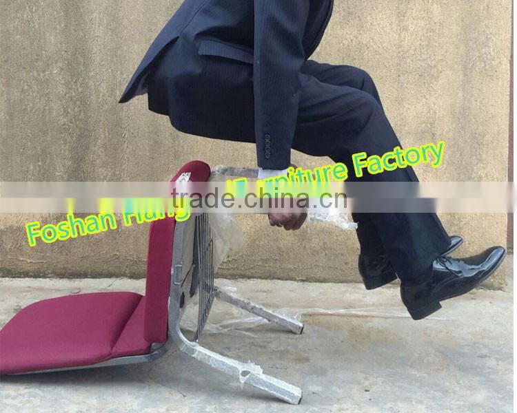 Silver Lacquer hammer Tube Church Used Chairs