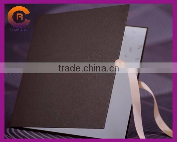 Wholesale 2015 Customized Paper Crafts Greeting Visiting Invitation Card Design