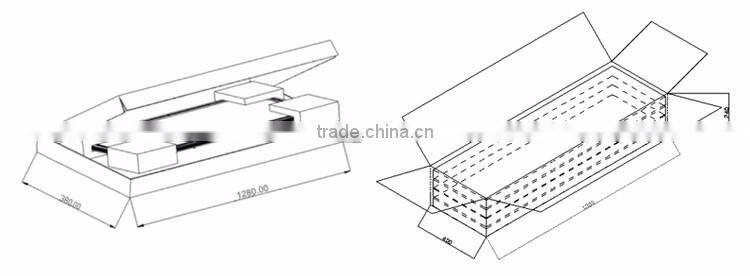 RoHS SAA CE ultra thin high brightness 72W led ceiling panel light