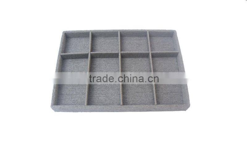 Chinese factory customized MDF jewellery stand/ custom wooden necklace display tray G-01