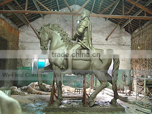 Bronze Casting Metal Knight Sculpture Statue