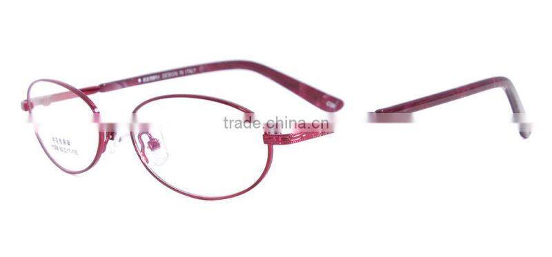 Oval Full Rim Metal 2015 Fashion Eyewear Optical Frame Glasses Of Reading For Adult