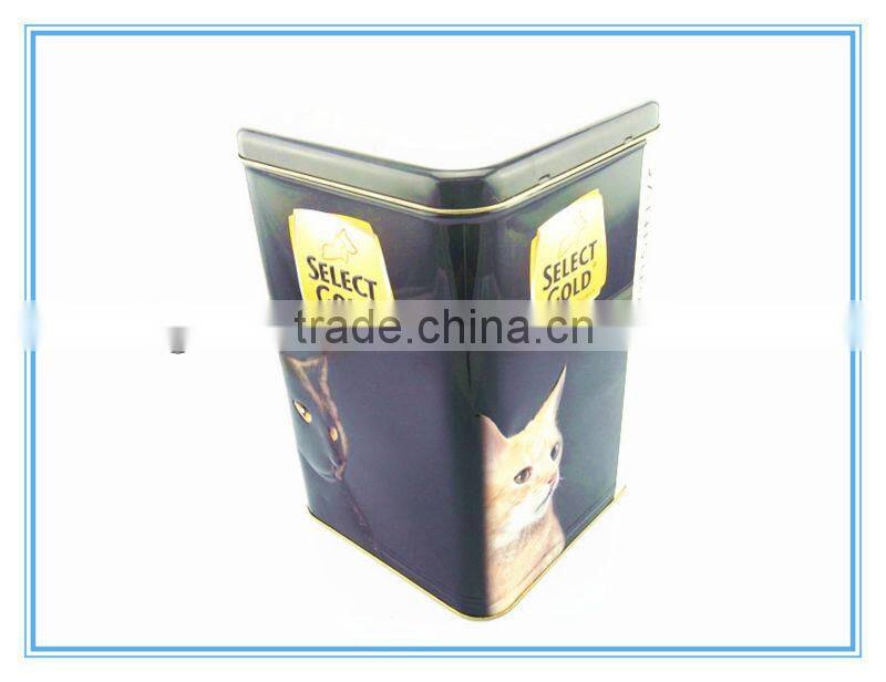FDA approved packing metal cat food tin can
