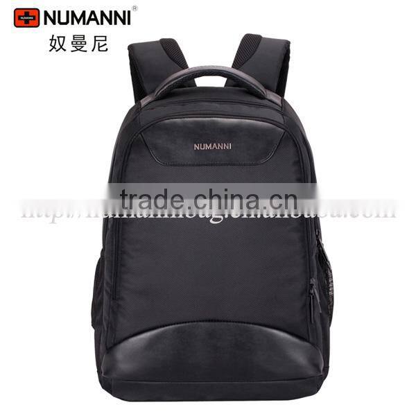 NUMANNI brand classic black soft backpacks