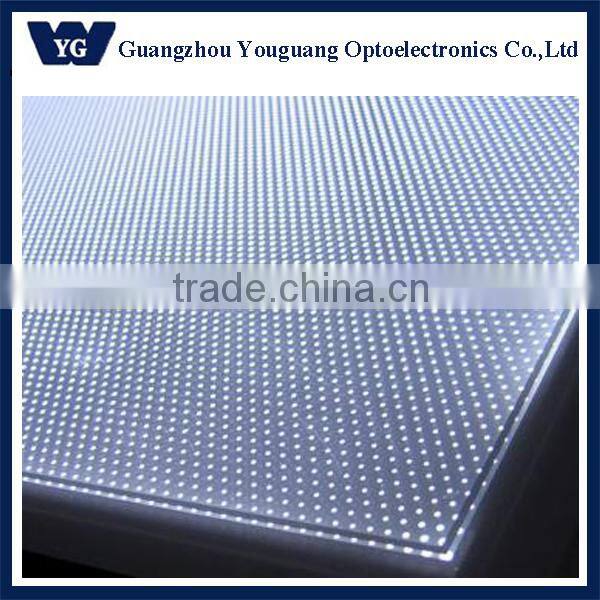 Acrylic LED light guide plate, PMMA LGP, led illuminated plate