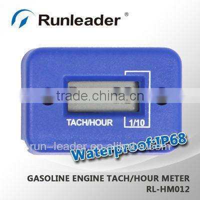 hour meter for all 4 stroke gasoline engine,inductive,waterproof,no power required