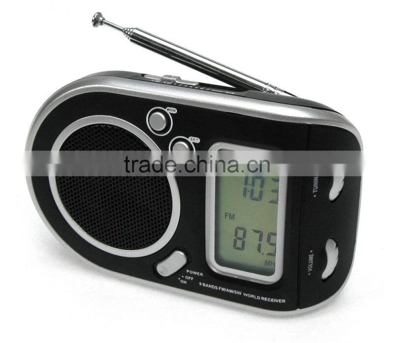 Deluxe Multiband AM FM SW Personal Portable Radio