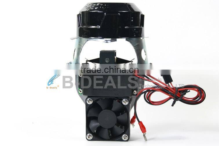 Fast cooling high quality super bright 38W high low beam led projector lens 12v