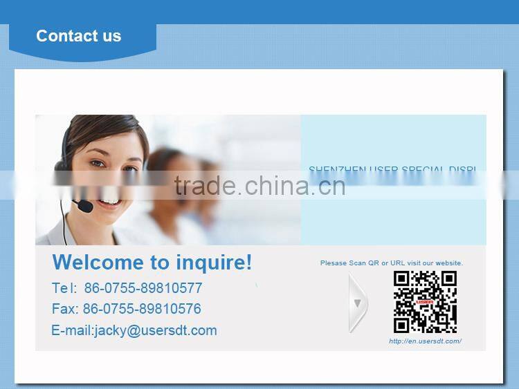 USER-PLS Super Thin Indoor Advertising lcd Display With Seamless Splicing