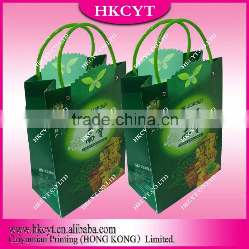 CYT made in china products laminated plastic paper food package bag with window
