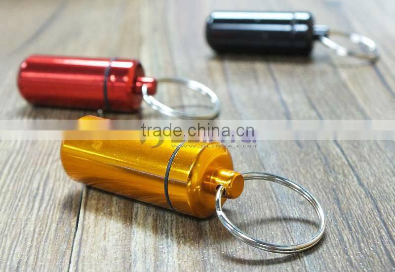 Golden Super Big Metal Capsule Shape Alloy Capsule Vial