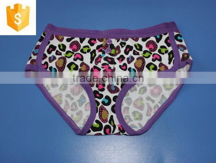 Fashion Girls Cotton Printed Underwear
