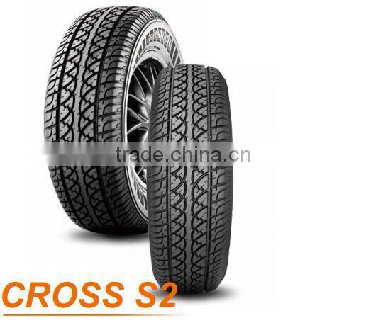 Top quality grade CROSS S2 Hot selling semi radial car tire for suv