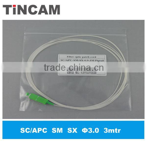 single mode 5m LSZH fiber optic pigtail