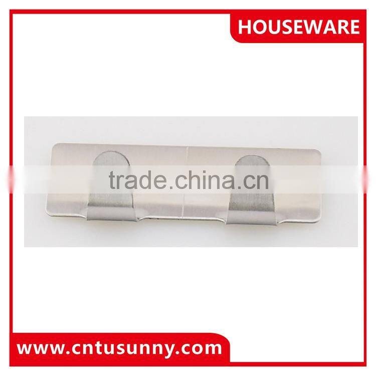 adhesive metal small wall hooks/adhesive hangers/ metal hanger / adhesive permanent hooks