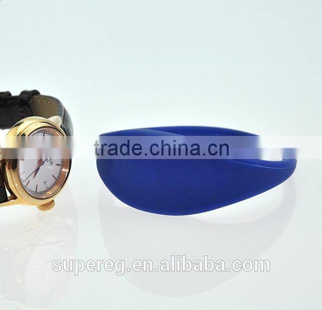 Color 125khz Rfid Waterproof Proximity ID Card EM card RFID wristbands bracelets and wrist band ID TK4100 silicone id wristband