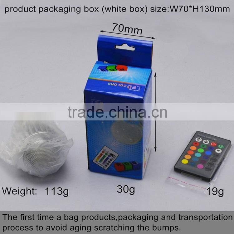 10w RGB LED controlled color changing led christmas lights programmable