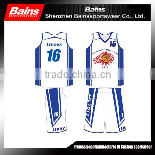 Custom new womens basketball uniform design