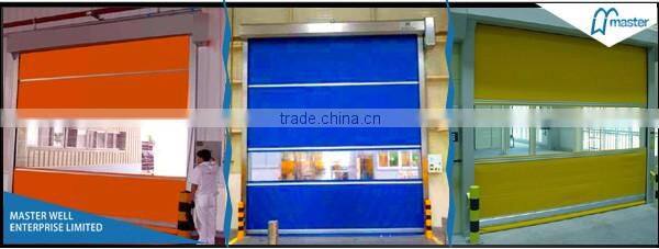 European Style High Quality High Speed PVC Roll up Door