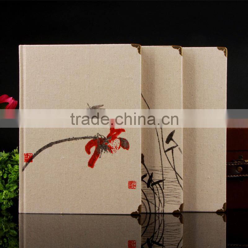 customsied a5 thick fabric cover notebook blank notebook wholesale