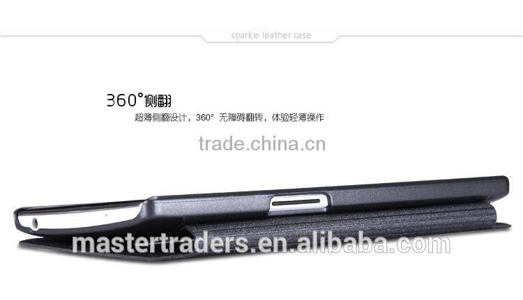 Origianl NILLKIN Sparkle Series Flip Luxury PU Leather Case Skin Back Cover For One Plus MT-2749