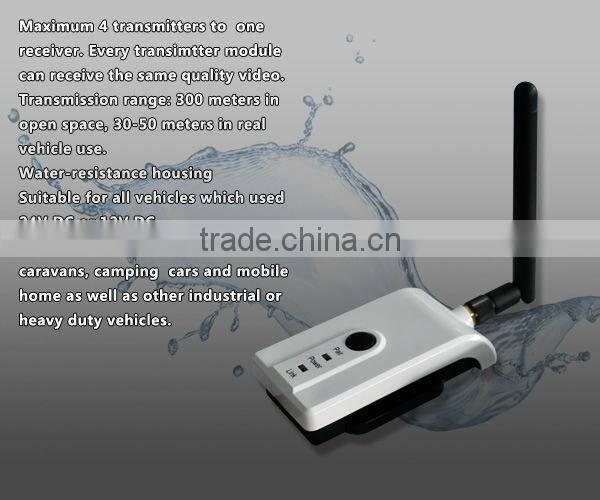 Wireless video transmitter and receiver long range 300meters