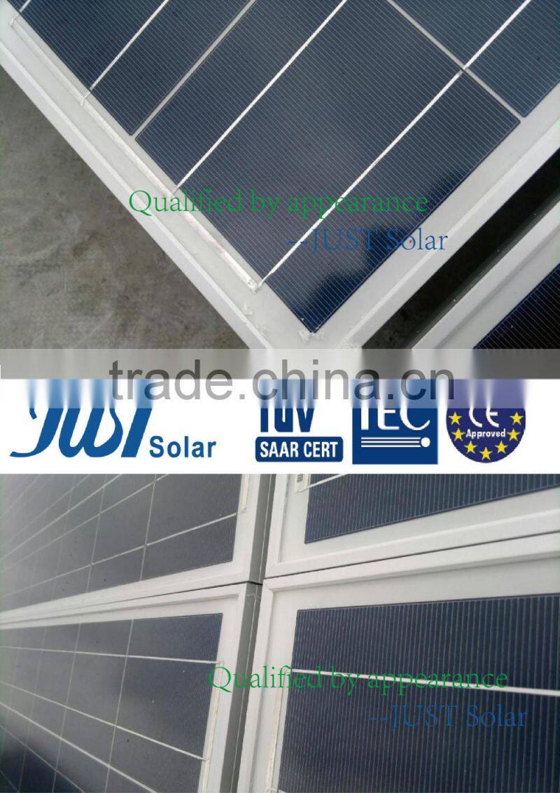 300W poly solar panel solar power system