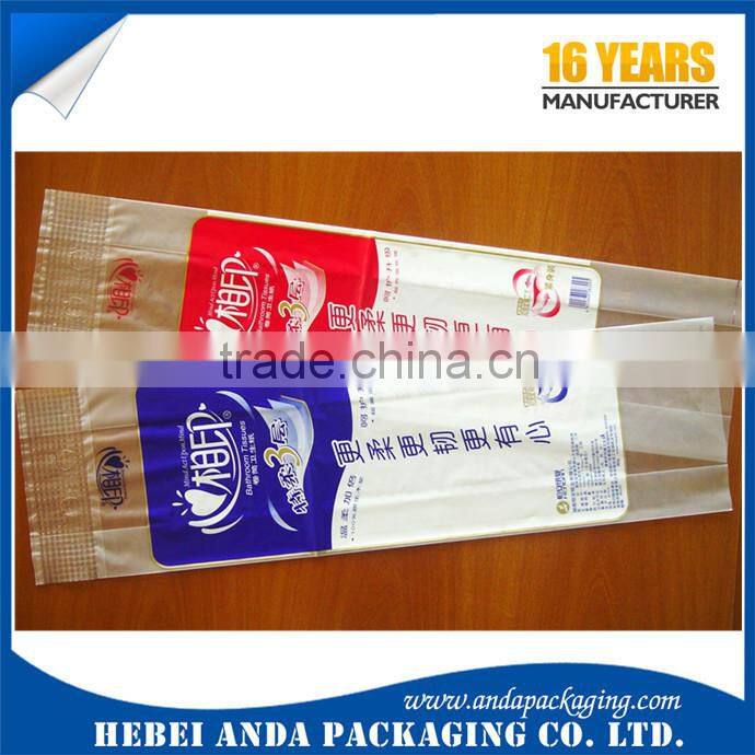 sanitary napkins packing /lady's sanitary towel packing bag /plastic packaging for wet wipes